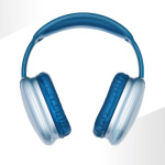 Cellular Line Maxi 2 Ασύρματα Bluetooth Over Ear Ακουστικά με 22 ώρες Λειτουργίας Μπλε - Image 2