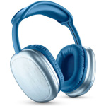 Cellular Line Maxi 2 Ασύρματα Bluetooth Over Ear Ακουστικά με 22 ώρες Λειτουργίας Μπλε