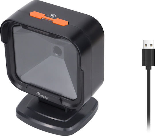 Equip Scanner Παρουσίασης Ενσύρματο με Δυνατότητα Ανάγνωσης 2D και QR Barcodes - Image 1