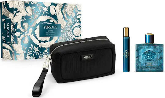 Versace Eros Ανδρικό Σετ με Eau de Parfum 3τμχ - Image 1