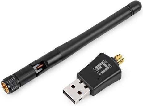 Level One WUA-0617 Ασύρματος USB Αντάπτορας Δικτύου με Αποσπώμενη Κεραία 300Mbps - Image 1
