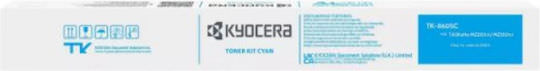 Kyocera TK-8605 Γνήσιο Toner Laser Εκτυπωτή Κυανό 20000 Σελίδων 1T0C2MCNL1 - Image 1