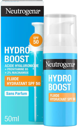 Neutrogena Hydro Boost 24ωρη Ενυδατική Λοσιόν Προσώπου Ημέρας με SPF25 & Υαλουρονικό Οξύ 50ml - Image 1