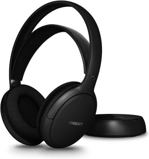 Philips SHC5200M2/12 Ασύρματα / Ενσύρματα Over Ear Ακουστικά Μαύρα - Image 1