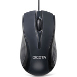 Dicota D32011 Ενσύρματο Ποντίκι Μαύρο