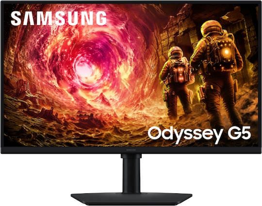 Samsung Odyssey G5 G50F IPS HDR Gaming Monitor 27" QHD 2560x1440 180Hz με Χρόνο Απόκρισης 1ms GTG - Image 1