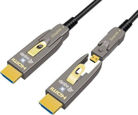 Equip HDMI 2.0 Cable HDMI male - HDMI male 15m Μαύρο - Image 1