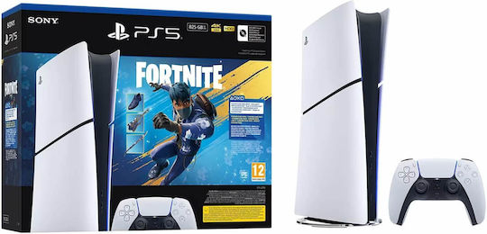 Sony PlayStation 5 Slim Digital 825GB Fortnite Flowering Chaos (Official Bundle) - Image 1