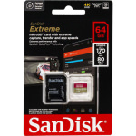 Sandisk Extreme microSDXC 64GB Class 10 U3 V30 A2 UHS-I με αντάπτορα - Image 4