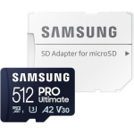 Samsung PRO Ultimate microSDXC 512GB Class 10 U3 V30 A2 UHS-I με αντάπτορα - Image 4