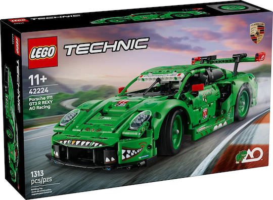 LEGO Technic Porsche 911 GT3 R REXY AO Racing Car για 11+ Ετών 1313τμχ - Image 1