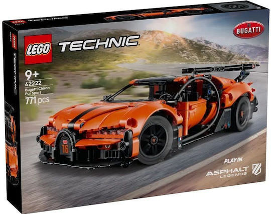LEGO Technic Bugatti Chiron Pur Sport Hypercar για 9+ Ετών 771τμχ - Image 1