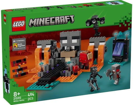 LEGO Minecraft Wither Battle για 8+ Ετών 494τμχ - Image 1