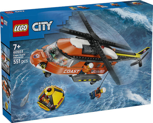 LEGO City Coast Guard Helicopter για 7+ Ετών 551τμχ - Image 1