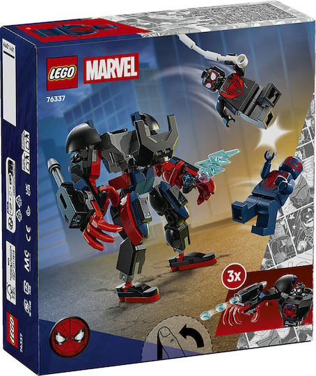 LEGO Marvel Miles Morales Mech vs. Spider-Man 2099 για 6+ Ετών 135τμχ - Image 1