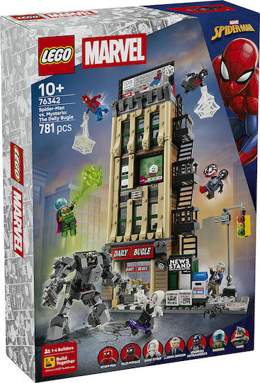 LEGO Marvel Spider-Man vs. Mysterio: The Daily Bugle για 10+ Ετών 781τμχ - Image 1