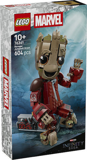 LEGO Marvel Ravager Jumpsuit Groot για 10+ Ετών 604τμχ - Image 1