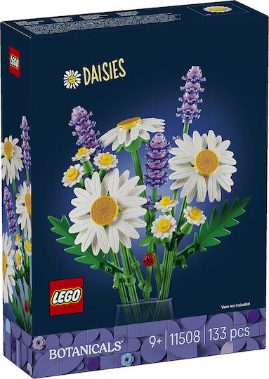 LEGO Botanical Collection Daisies για 9+ Ετών 133τμχ - Image 1