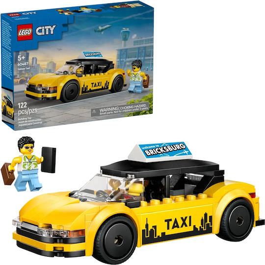 LEGO City Yellow Taxi για 5+ Ετών 122τμχ - Image 1