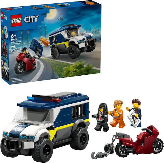 LEGO City Police Prisoner Transport Van για 6+ Ετών 198τμχ - Image 1