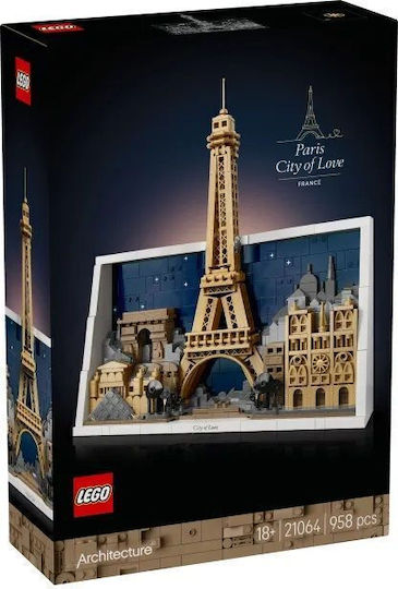 LEGO Architecture Paris – City of Love για 18+ Ετών 958τμχ - Image 1