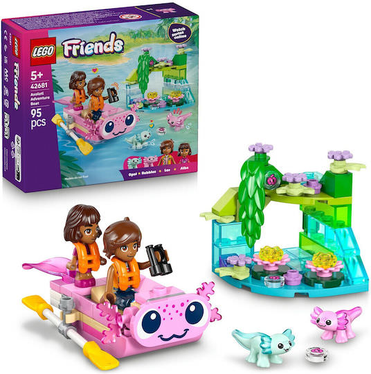 LEGO Friends Axolotl Adventure Boat για 5+ Ετών 95τμχ - Image 1