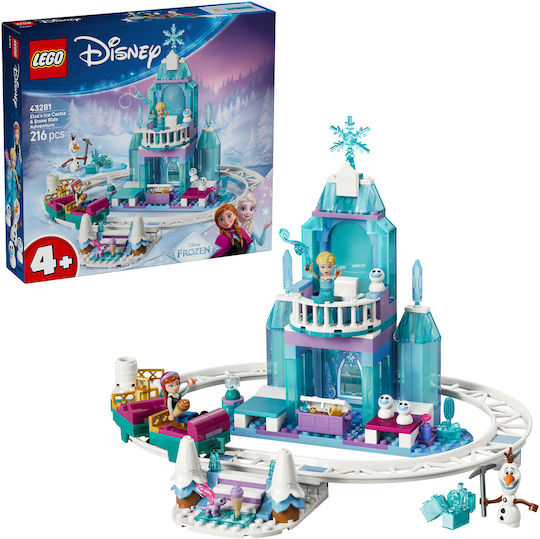 LEGO Disney Elsa's Ice Castle & Snow Ride Adventure για 4+ Ετών 216τμχ - Image 1