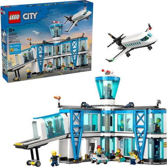 LEGO City Airport with Airplane για 8+ Ετών 887τμχ - Image 1