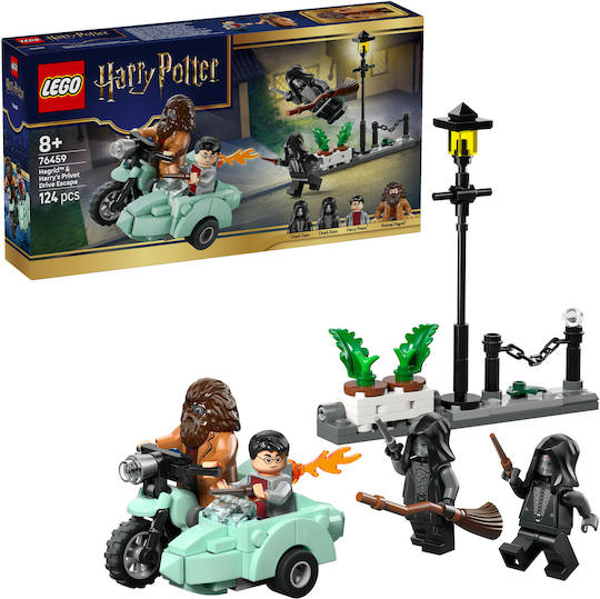 LEGO Harry Potter Hagrid™ & Harry's Privet Drive Escape για 8+ Ετών 124τμχ - Image 1