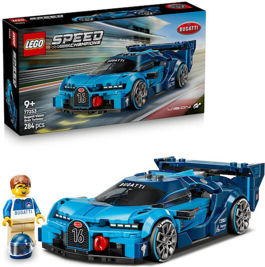 LEGO Speed Champions Bugatti Vision GT Hyper Sports Car για 9+ Ετών 284τμχ - Image 1