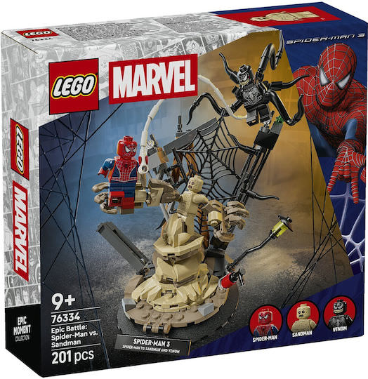 LEGO Marvel Epic Battle: Spider-Man vs. Sandman για 9+ Ετών 201τμχ - Image 1