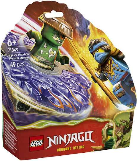 LEGO Ninjago Nya vs. Mutation Monster Spinner για 6+ Ετών 49τμχ - Image 1