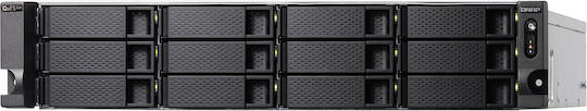 QNap TS-h1886XU-RP-R2-D1622-32G NAS Rack με 12 θέσεις για HDD/SSD και 4 θύρες Ethernet - Image 1