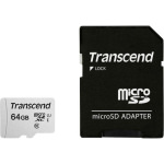 Transcend 300s microSDXC 64GB Class 10 U1 V30 A1 UHS-I με αντάπτορα - Image 4