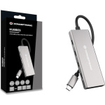 Conceptronic USB 3.2 Hub 7 Θυρών με σύνδεση USB-C & Θύρα Φόρτισης Ασημί - Image 3