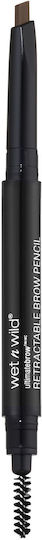 xlarge_20260112165849_wet_n_wild_ultimate_brow_retractable_molyvi_gia_frydia_e627a_brown.jpeg Wet n Wild Ultimate Brow Retractable Μολύβι για Φρύδια E627A Medium Brown - Image 1