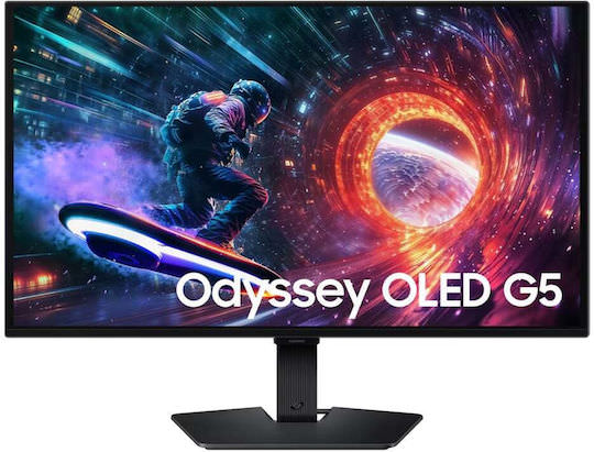 Samsung Odyssey G5 G50SF OLED HDR Gaming Monitor 27" QHD 2560x1440 180Hz με Χρόνο Απόκρισης 0.03ms GTG - Image 1