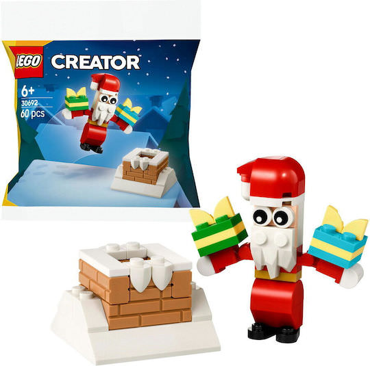LEGO Creator Chimney Fun with Santa για 6+ Ετών 60τμχ - Image 1