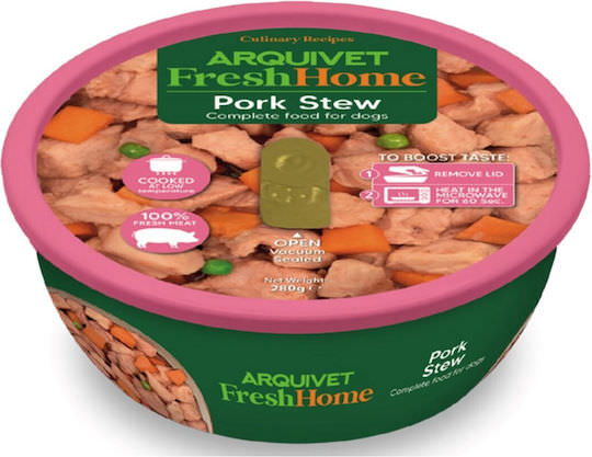 Arquivet Υγρή Τροφή για Ενήλικες Γάτες σε Κονσέρβα με Χοιρινό χωρίς Σιτηρά 280gr - Image 1