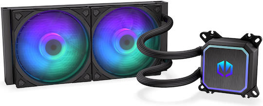 Asus ROG Ryuo IV 360 ARGB Υδρόψυξη Επεξεργαστή Διπλού Ανεμιστήρα 120mm για Socket AM4/AM5/1700/1200/115x - Image 1