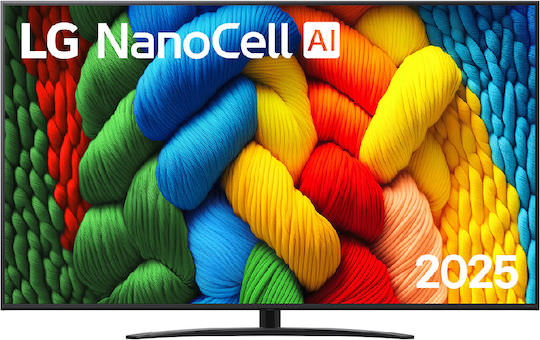 LG Smart Τηλεόραση 86" 4K UHD LED NanoCell AI NANO81 HDR (2025) 86NANO81A6A - Image 1