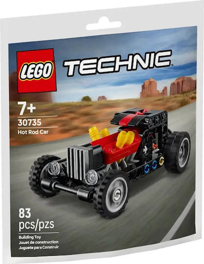 LEGO Technic Hot Rod Car για 7+ Ετών 83τμχ - Image 1