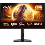 AOC Q27G4ZDR QD-OLED HDR Gaming Monitor 25.6" QHD 2560x1440 240Hz με Χρόνο Απόκρισης 0.3ms GTG