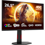 AOC Q27G4ZDR QD-OLED HDR Gaming Monitor 25.6" QHD 2560x1440 240Hz με Χρόνο Απόκρισης 0.3ms GTG - Image 2