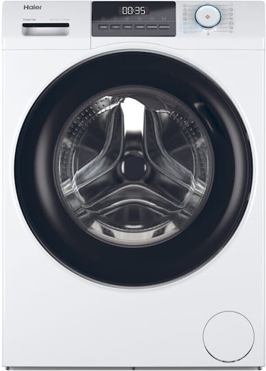 Haier Πλυντήριο Ρούχων 10kg με Τεχνολογία Ατμού 1400 Στροφών HW100-BP14929A-S - Image 1