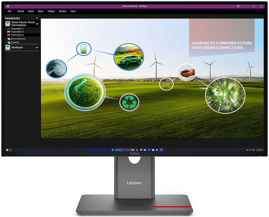 Lenovo ThinkVision P27Q-40 IPS Monitor 27" QHD 2560x1440 με Χρόνο Απόκρισης 6ms GTG - Image 1