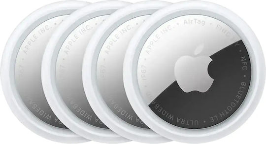 Apple AirTag 2nd Gen Apple Find My Tracker Λευκό 4τμχ - Image 1