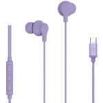 Celly UP1600TYPECVL In-ear Handsfree Ακουστικά με Βύσμα 3.5mm Μωβ - Image 3
