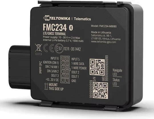 Teltonika GPS Tracker FMC234 4G/LTE / GSM για Αυτοκίνητα / Μηχανές / Σκάφη / Φορτηγά Αδιάβροχο - Image 1