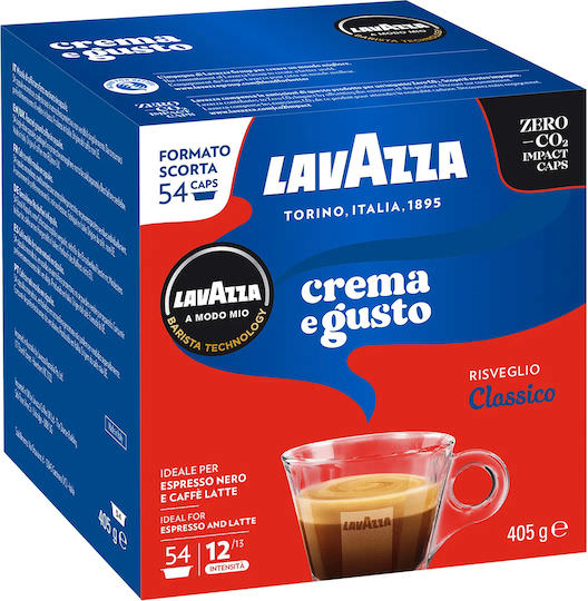Lavazza Κάψουλες Espresso Crema Συμβατές με Μηχανή LavAzza Blue 54caps - Image 1